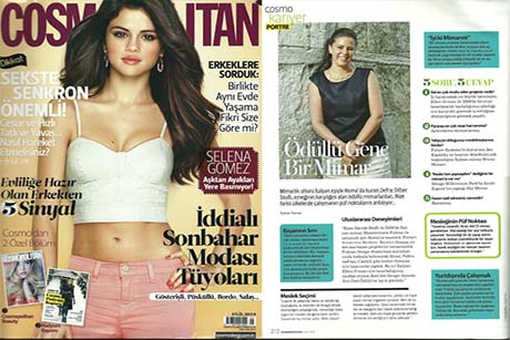 Cosmopolitan Turckish Magazine